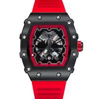Reloj de Lujo para Hombres Reloj de Negocios Litio Autómico con Fecha y Luz Empuñadura de Cuero - details 3