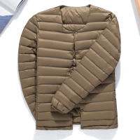 Chaqueta de plumón ultraligera para hombre, abrigo ligero portátil Delgado a prueba de viento, Forro cálido - details 3