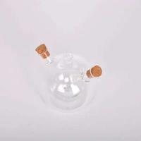 homyl 2-Outlet Glass Olive Oil Sprayer Dispenser Vinegar Jar Bottle Pot Kitchen Cruet Sauce Dispenser