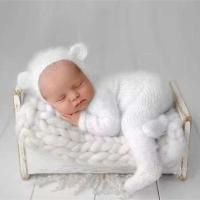 Accesorios para fotografía de bebés, disfraces, monos, gorros con orejas de oso, accesorios para fiestas y duchas - details 3