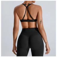 Sujetador deportivo con espalda cruzada para mujer, sujetador de yoga, correa de fitness para correr, sujetador de yoga - details 1