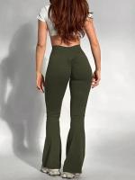 Leggings de yoga de entrenamiento de cintura alta para mujer, pantalones deportivos de gimnasio para levantamiento de glúteos y fitness - details 1