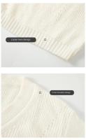 Suéter de Cuello en V de Moda Cálida y Gruesa Tejido de Alta Calidad, Cómodo y Transpirable para Hombres - details 4