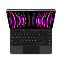 AJIUYU-Funda de Teclado Español para iPad Pro 12,9, carcasa con Trackpad Magnético, Folio, para modelos 6.ª/5.ª/ 4.ª/3.ª generación, 2018-2022 - details 0