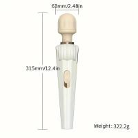 Vibrator recargable de 20 modos para mujeres Pareja Jugar Palo de masaje giratorio Estimulador del clítoris Juguete adulto Masturbación del punto G femenino - details 9