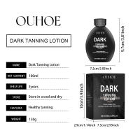 Loción autobronceadora de larga duración, bronceador de trigo oscuro, bronceador sin sol para cara, cuerpo, solárium, crema hidratante nutritiva para bronceado falso - details 0