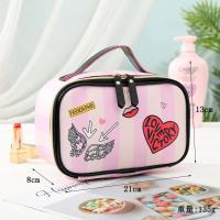 Bolso De Cosméticos Portátil FUDEAM Para Mujer Cuero PU Estuche De Viaje Multifuncional Organizador Impermeable Para Maquillaje Y Toallitas - details 2