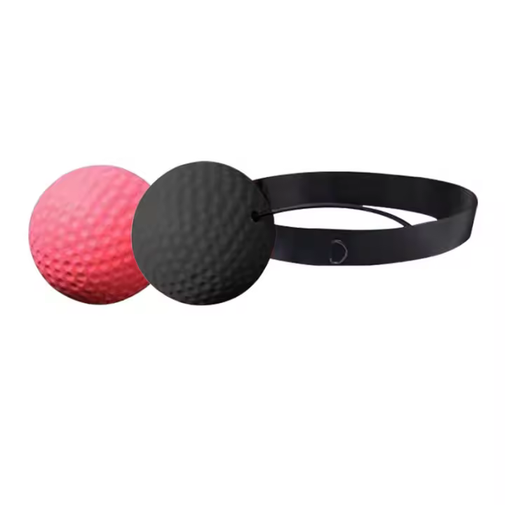Pelota de reacción de boxeo montada en la cabeza, pelota de alivio de estrés, pelota de velocidad mágica, entrenamiento físico - 1