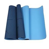 Calm Dragon 89838 Yoga Mat and Natural Rubber Gymnastics Double Layer 5mm thick 183 x 68 cm