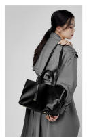Bolso de cuero genuino para mujer, bolso de hombro para axilas, bolso de cuero de vaca, bolso de piel suave Retro - details 11