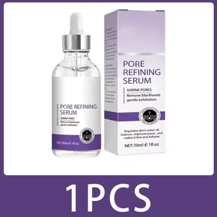 Textura de la piel |   Suero facial iluminador y retexturizante para refinar los poros con retinol y niacinamida no comedogénico - 1