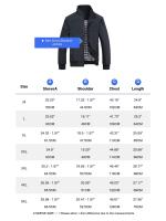 Chaqueta de Hombre Bomber Ligera Casual Abrigo con Cremallera para Primavera y Otoño Chaqueta de Moda Callejera Hip Hop con Bolsillo Material Exterior de Poliéster Cuidado de Tela Lavable en Máquina - details 0