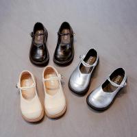 Zapatos de cuero para niñas, calzado de princesa versátil, informal, antideslizante, fondo suave, estilo coreano, Otoño, 2024 - details 2