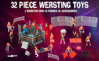32 PIECE WERSTING TOYS