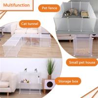 Jaula multifuncional para perros, cerca para mascotas, se puede plegar para dormir y jugar, casa para gatos - details 2