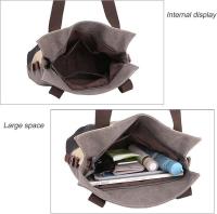 Bolso de compras tipo bandolera de lona para mujer - details 2