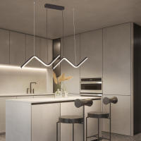 Candelabro moderno minimalista para comedor, cocina, Bar, tienda, led colgante, accesorios de iluminación, AC100-240V - details 6