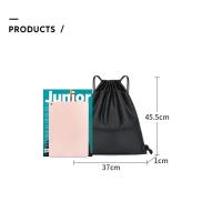 Mochila ligera con cordón para hombres y mujeres, Mochila deportiva para Fitness, mochila de ocio al aire libre, bolsa con cremallera - details 10