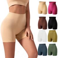 Pantalones cortos deportivos de punto sin costuras, Shorts informales de cintura alta con realce para ciclismo, Fitness, correr, ajustados, levantamiento de cadera, ropa deportiva para Yoga - details 0