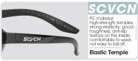 SCVCN-gafas de sol de ciclismo para hombre y mujer, lentes para deportes al aire libre, correr, Mtb, 1 lente - details 10