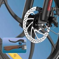 FAFREES F20 Pro+ Bicicleta Eléctrica Plegable, Freno de Doble Disco+SHIMANO de 7 Velocidades, Neumáticos de 20*3,0 Pulgadas, Velocidad Máxima de 25km/h, Batería de 36V 22.5Ah, Pantalla LCD, Alcance de 85-100km, Púrpura - details 7