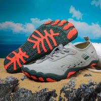 Los zapatos acuáticos unisex de goma suave para deportes de playa son transpirables y livianos, con una correa mágica - details 9