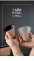 Taza de café concentrado de cerámica, taza de té esmaltada pintada a mano, creativa con base de cerámica gruesa, taza de agua personalizada. - details 7
