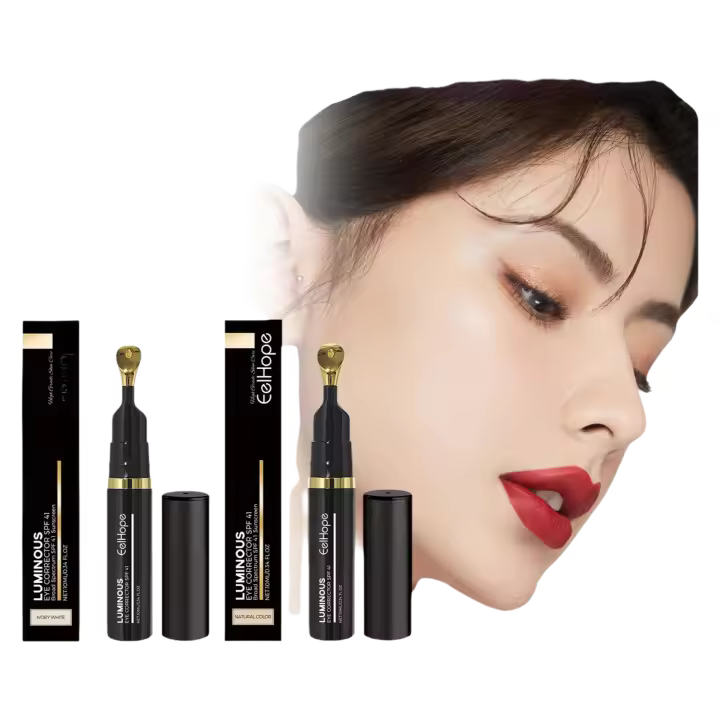 Base correctora de ojeras, pigmentación de acné, imperfecciones, alta cobertura, maquillaje cosmético hidratante de larga duración, resistente al agua - 1