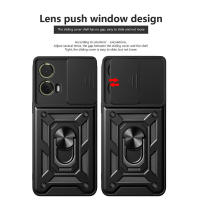 Compatible con teléfono Motorola Moto G85 con funda protectora con soporte y cubierta de lente deslizante - details 12