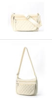 Bolso bandolera para mujer, mochila de hombro de alto valor, bolso de hilo bordado con rombos, bolso portátil de gran capacidad - details 3