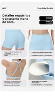 Sostén deportivo con almohadillas para el pecho, espalda hermosa, sujetador de tiras delgadas para pilates y fitnessbraConjunto de yoga con camiseta sin mangas y shorts que levantan los glúteos - details 21