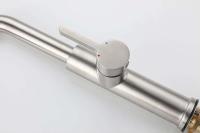En existencia, mezcladores de fregadero, grifo de cascada frío y caliente de acero inoxidable 304, grifos de cocina extraíbles - details 6