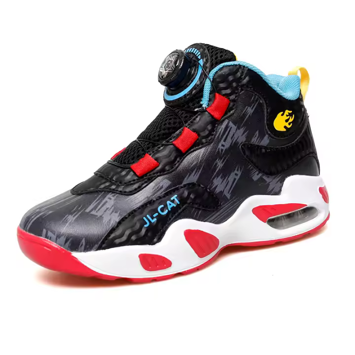 Nuevos zapatos de baloncesto de marca para niños, zapatos deportivos transpirables y cómodos para niños, zapatillas de baloncesto para exteriores para niños, zapatos de gimnasio para niñas - 1