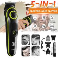 Kemei-cortadora de pelo eléctrica multifuncional para hombres, máquina de afeitar eléctrica para la nariz, Kit de aseo, 696 - details 0