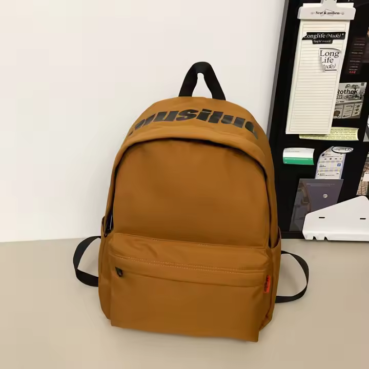 Nueva mochila escolar para estudiantes de secundaria, mochila informal de gran capacidad, bolso de hombro para mujer, nicho de gama alta - 1