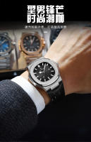 Reloj ultrafino de marca suiza para hombre, nuevo reloj de cuarzo impermeable a la moda. - details 6