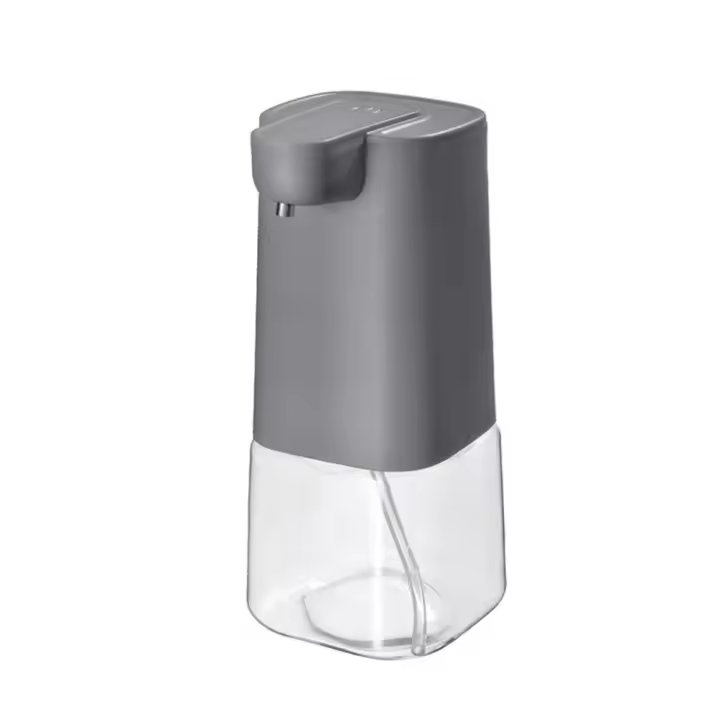 Dispensador automático de jabón de espuma sin contacto, máquina desinfectante de manos recargable por inducción inteligente, duradera e impermeable - 1