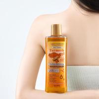 2 uds aceite esencial de cúrcuma 400ml para cara y cuerpo antimanchas oscuras antienvejecimiento 100% aceite Natural blanqueamiento e hidratación de la piel - details 1
