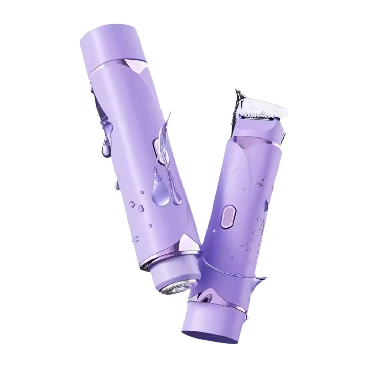 Herramienta de Afeitado Inalámbrica 2 en 1 para Mujeres Afeitadora de Agua Impermeable - 1