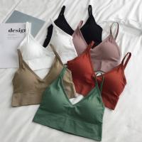 Chaleco deportivo para mujer Sujetador deportivo Crop Camis Top - details 0