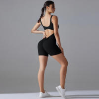 Body sin mangas para mujer, ropa elástica de una pieza, ropa de gimnasio, ropa deportiva - details 30