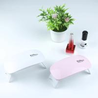 Mini lámpara UV LED de 6W, máquina de secado de uñas portátil, 3LED, USB - details 0