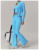 Conjunto de Yoga para Mujeres Ouwu Ropa de Entrenamiento de Manga Larga - details 32