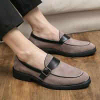 Vestido italiano para hombre, zapatos planos informales para conducir, cómodos y suaves, productos de cuero genuino 2025 - details 13