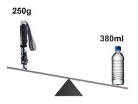 Bastones de escalada telescópicos plegables para exteriores, bastón nórdico ultraligero para ancianos, 5 secciones - details 10