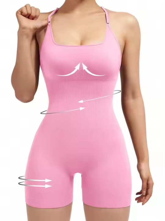 Monos de Yoga para Mujer Moda Deportiva Mono Deportivo de Una Pieza - 1