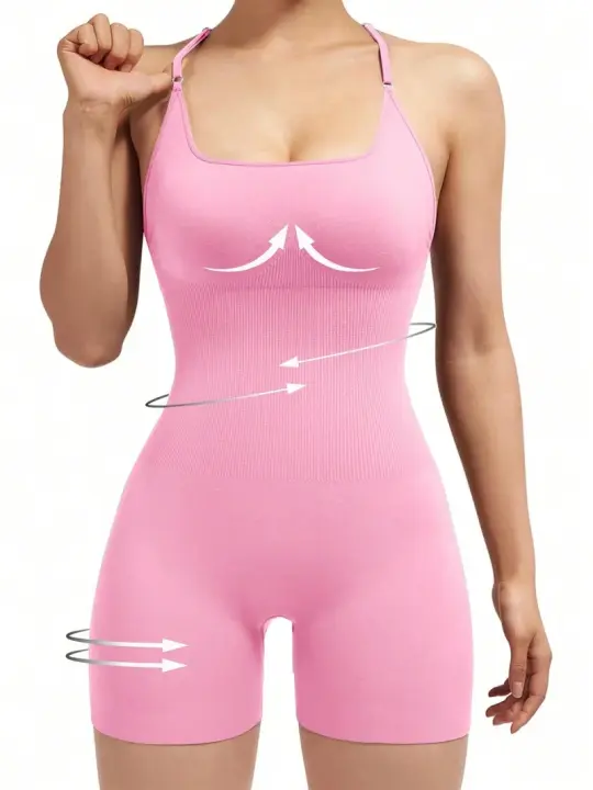 Monos de Yoga para Mujer Moda Deportiva Mono Deportivo de Una Pieza - 1