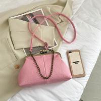 Nueva Bolsa de Concha 2025 Patrón de Lichi, Clip de Cadena, Bolso de Mano para Mujeres Sencillas - details 4