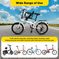 Asiento de bebé portátil montado en la parte delantera, portabotellas de bicicleta para niños, asiento de seguridad para niños pequeños, silla de montaje frontal - details 6
