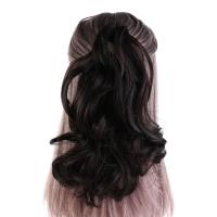 Aumento sintético del volumen del cabello, extensión de cabello, pinza de garra Natural, cola de caballo, cola de caballo ondulada corta, peluca de cola de caballo, peluca de media cola de caballo - details 6